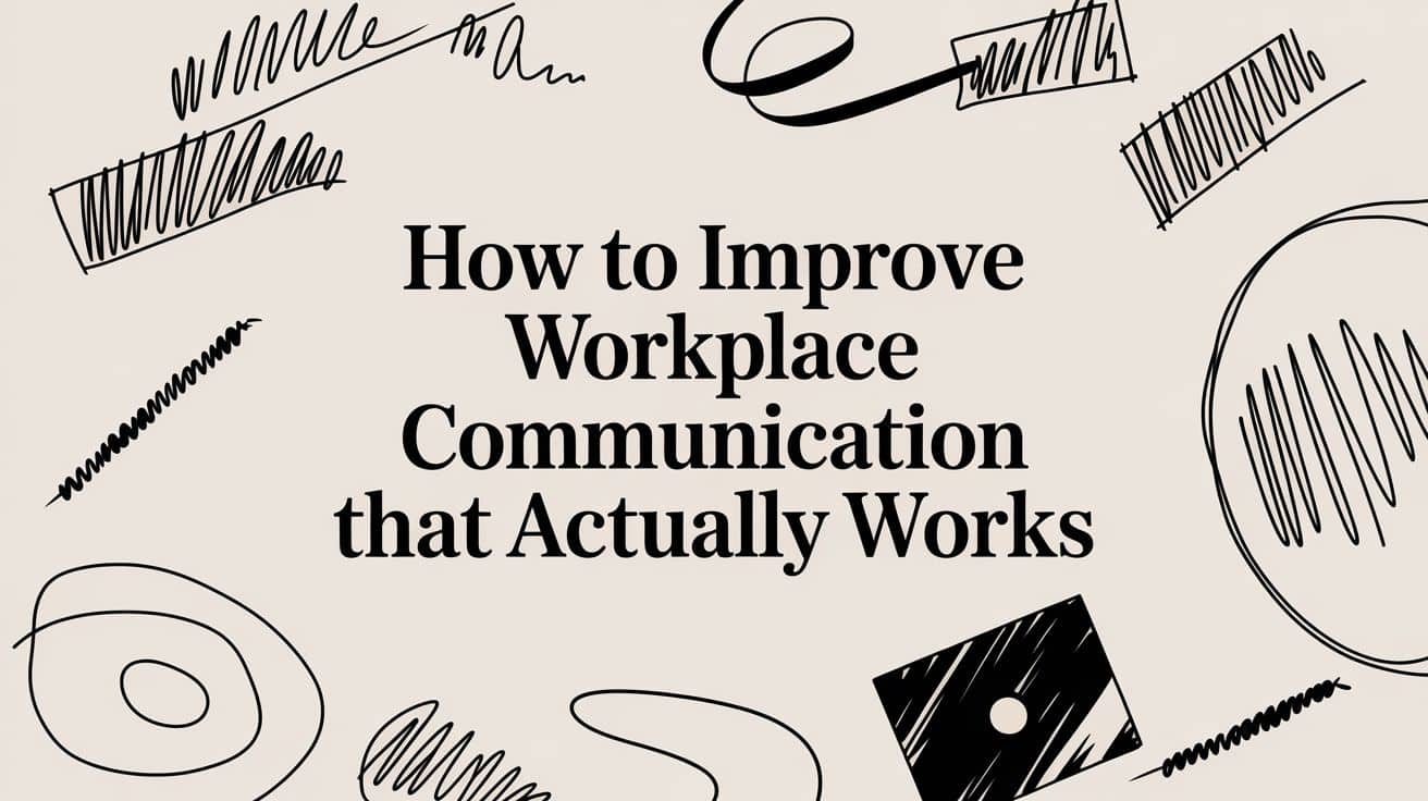 How to Improve Workplace communication That Actually Works