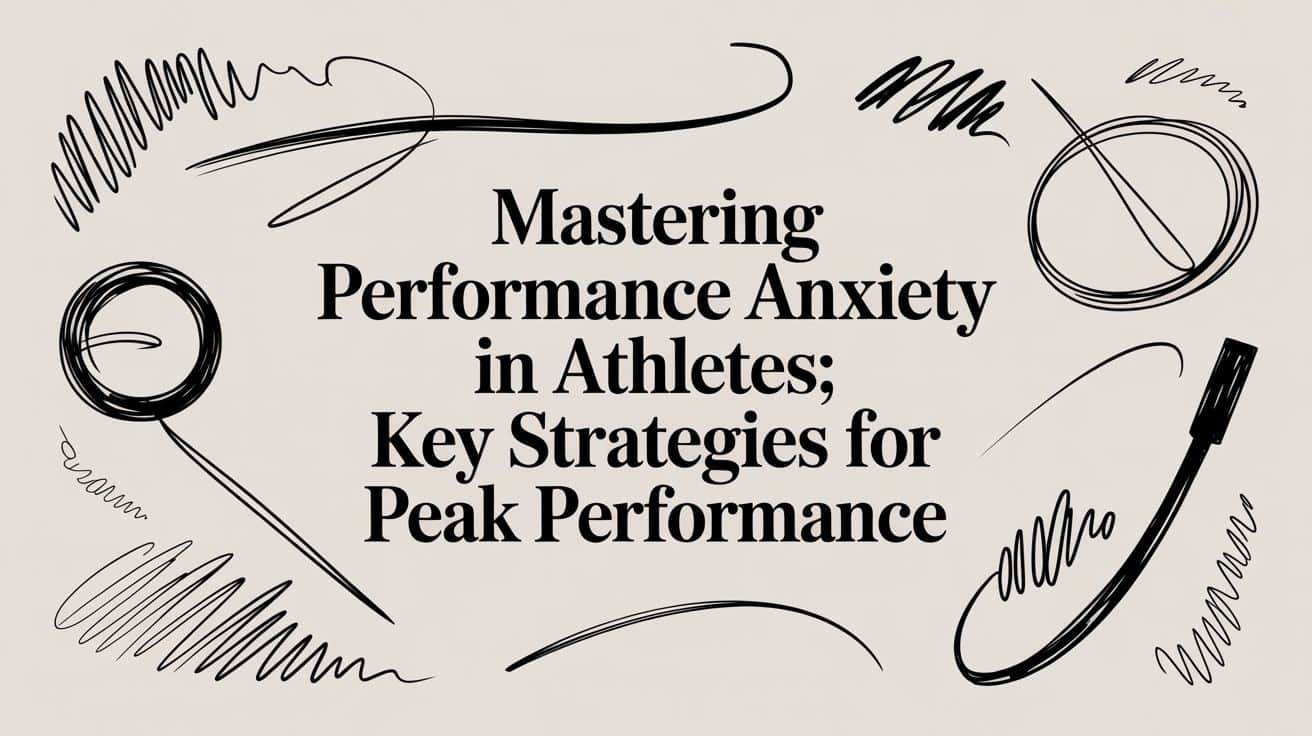 Mastering Performance Anxiety in Athletes: Key Strategies for Peak ...